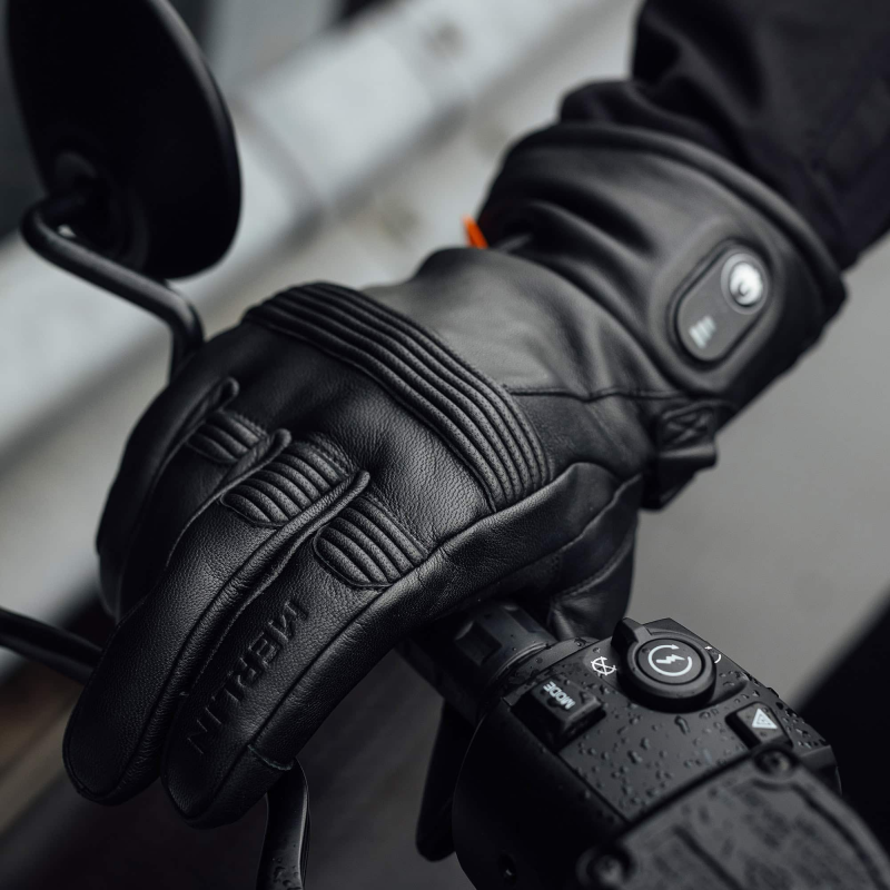 MINWORTH II D3O® HEATED Gloves - Black - Image 4