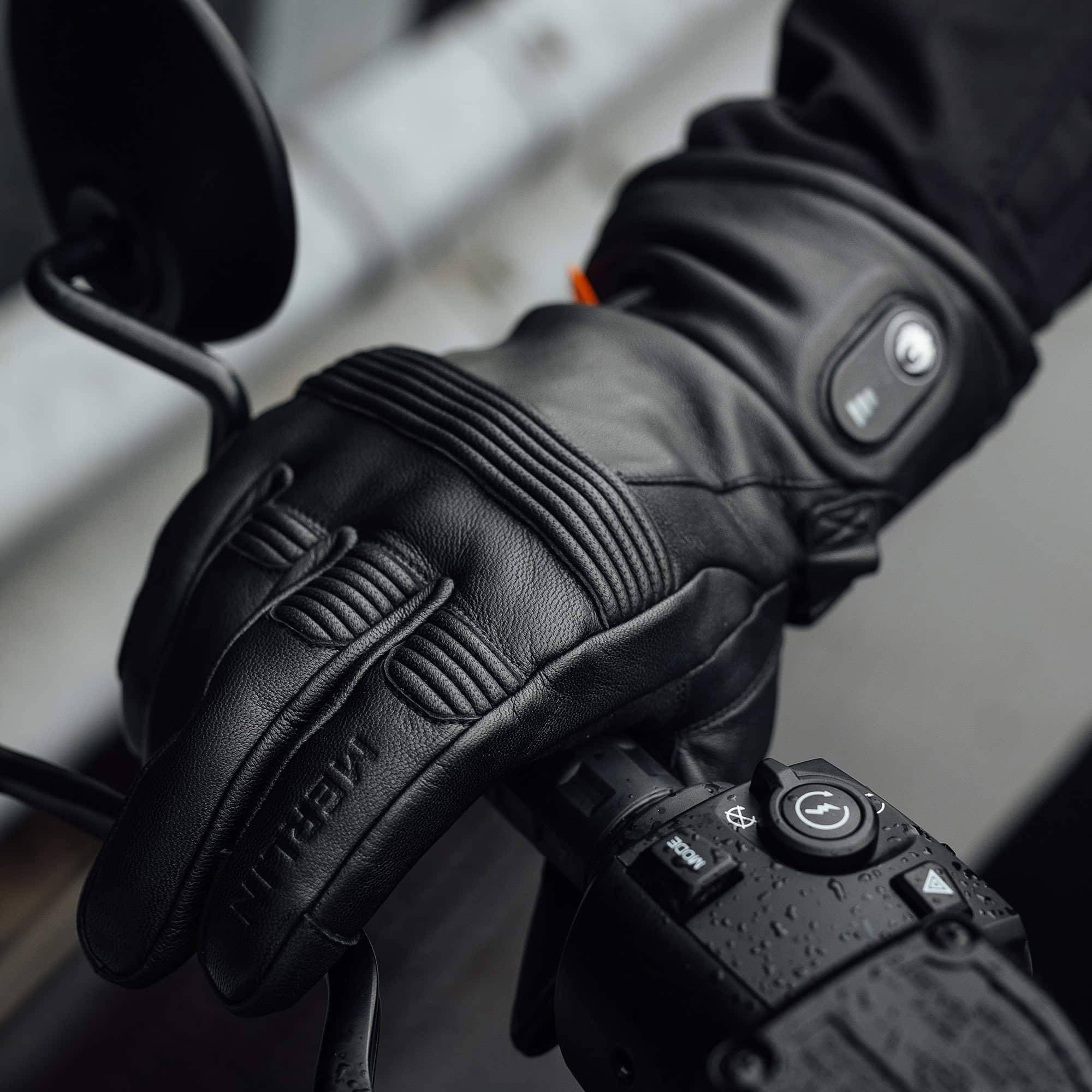 MINWORTH II D3O® HEATED Gloves - Black - Image 4